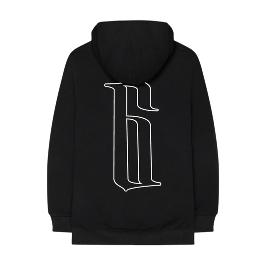 Pick Six Records Outline Hoodie